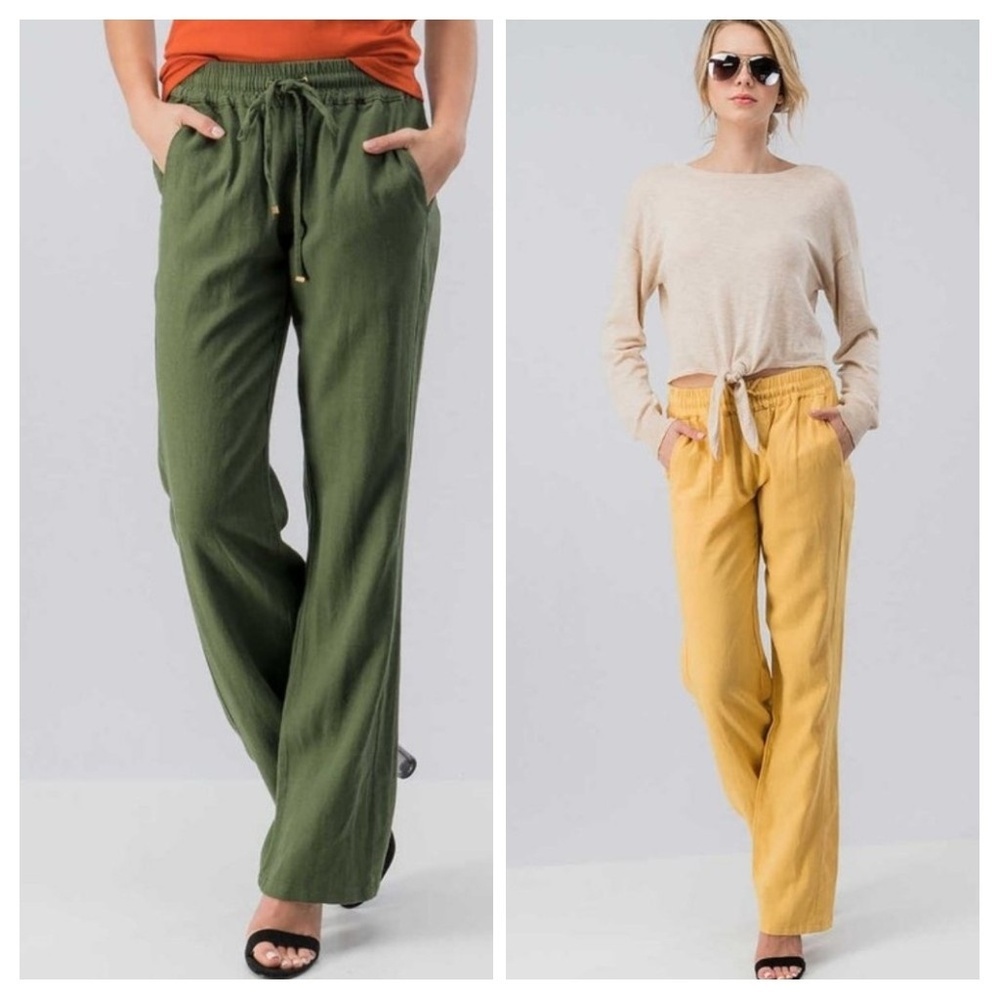 LINEN TYPE PANT - Picture 3 of 3